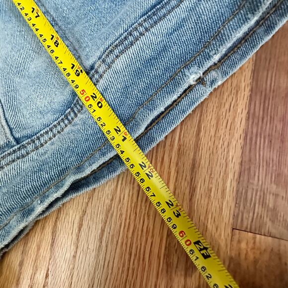 Womens Oversized Light Blue Denim Jean Jacket Size XXL - Picture 4 of 5